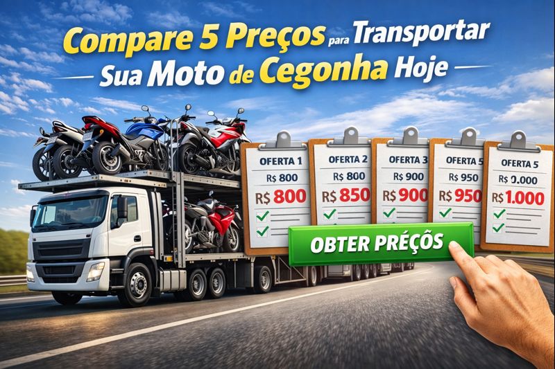 Transporte de moto na cegonheira 7 frete cegonha preco moto